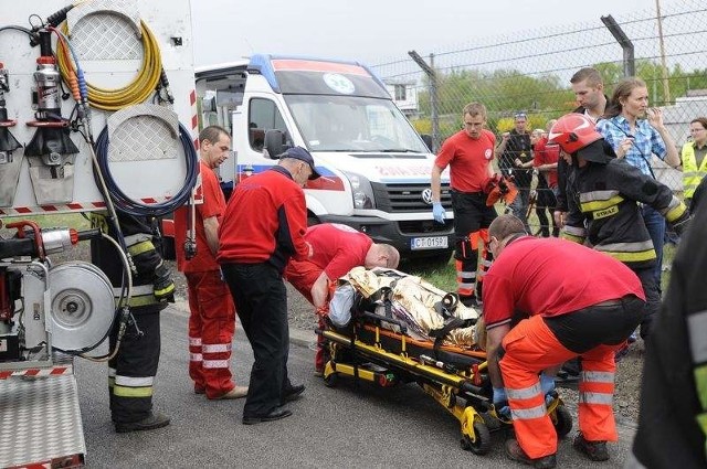 Do wypadku doszło między innymi na torze wyścigowym w Toruniu.