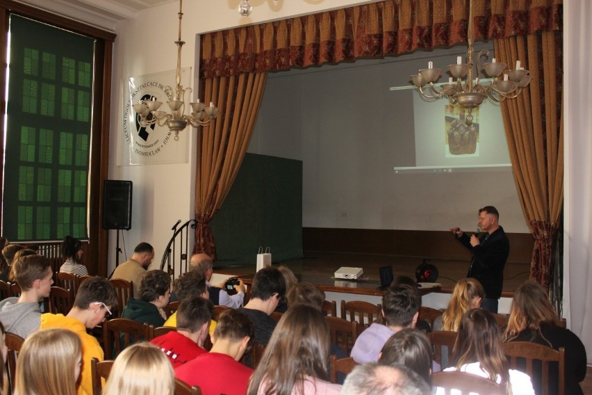 Migawka z piątkowego wykładu profesora Jacka Woźnego pt....