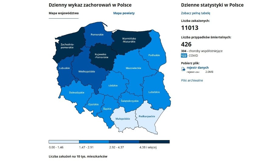 Koronawirus w Polsce - 18.12.2020