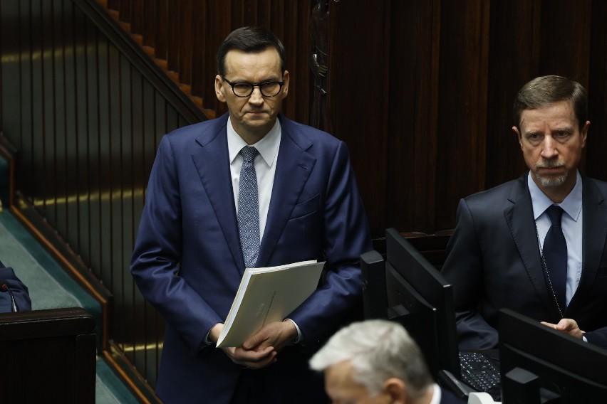 Expose premiera Mateusza Morawieckiego i głosowanie o wotum zaufania dla nowego rządu 