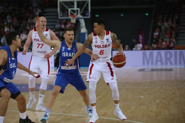 20.02.2020. Arena Gliwice. Polska - Izrael 71:75.Zobacz kolejne zdjęcia. Przesuwaj zdjęcia w prawo - naciśnij strzałkę lub przycisk NASTĘPNE