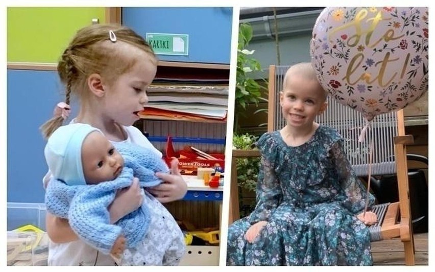 5-letnia Zosia Mędrala dzielnie walczy z nowotworem. Kolejne...