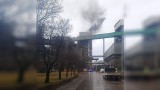 Pożar w Cementowni Górażdże - konieczna była ewakuacja czterech pracowników z dachu zakładu