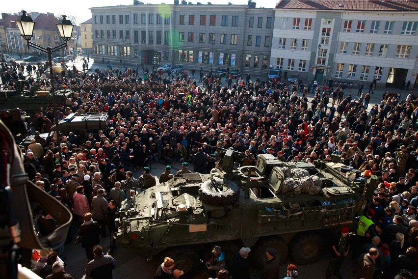 2015-03-24  Białystok przyjazd Amerykańskiego Konwoju...