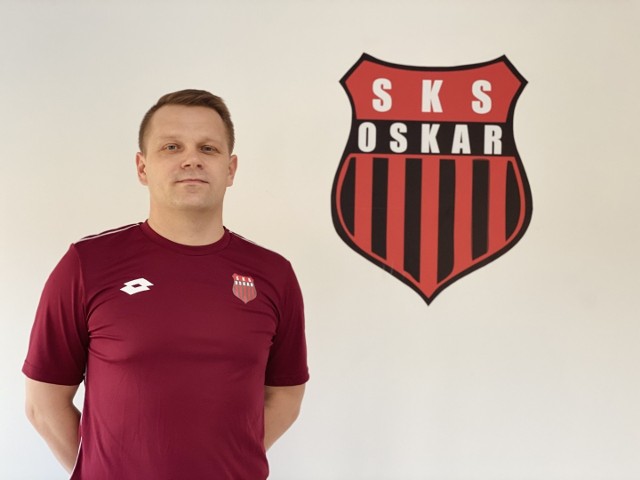 Łukasz Wiśnik, trener Oskara Przysucha.