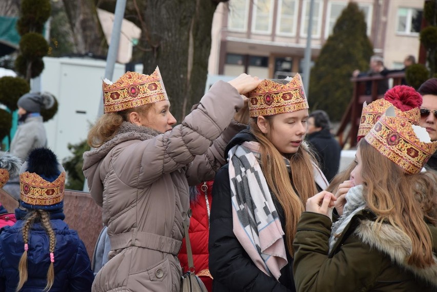 Wspaniały Orszak Trzech Króli w Kłobucku. Święta Rodzina z...