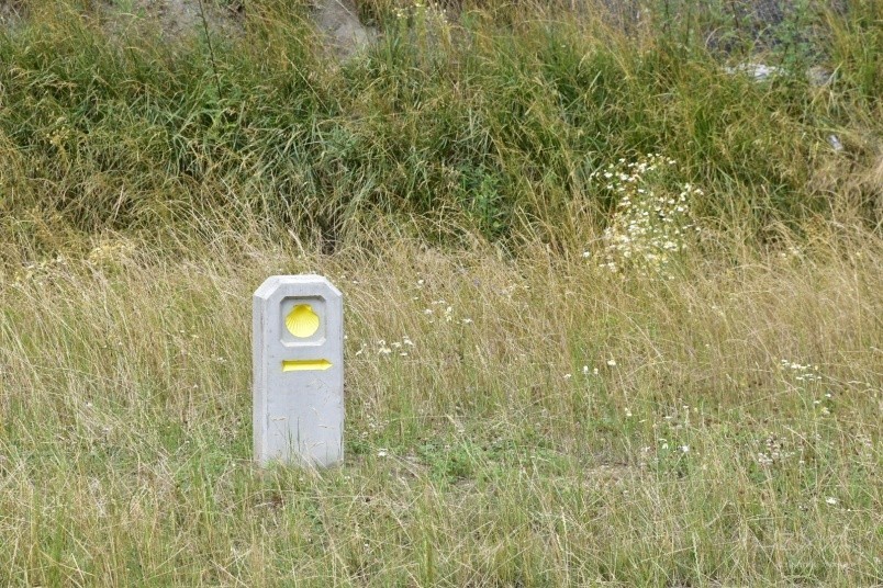 Po trzech miesiącach wędrówki pielgrzym dotarł na Camino del...