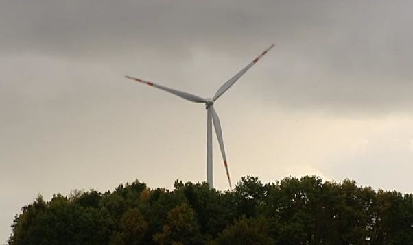 W Marszewie uruchomiono trzecią największą w Polsce farmę wiatrową.