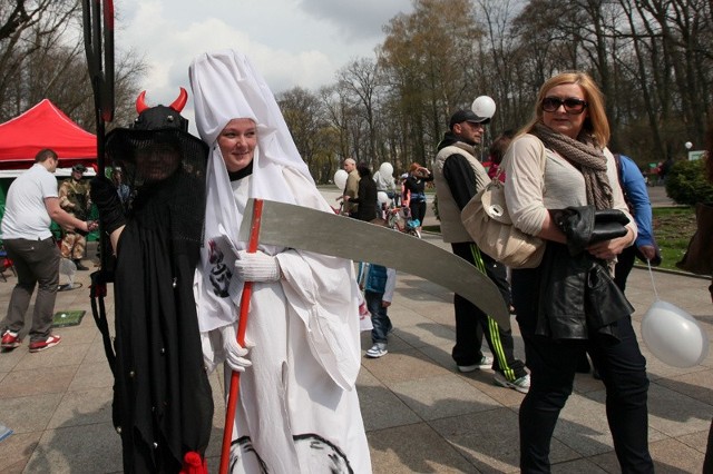 Tłumy białostoczan pojawiły się na Plantach w niedzielę.