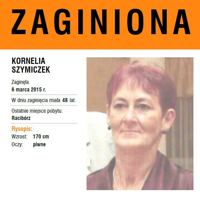 Fundacja Itaka prosi o pomoc w sprawie zaginionej Kornelii Szymiczek