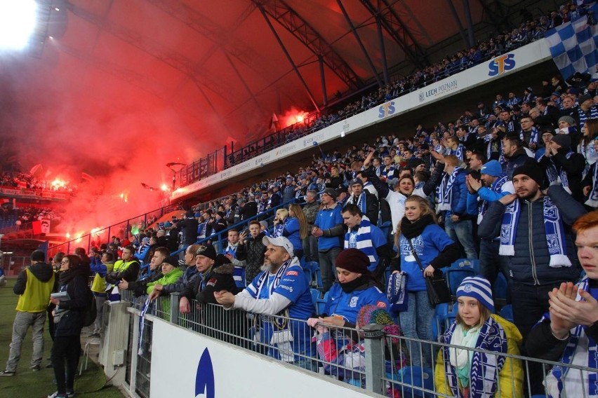 Lech Poznań - Legia Warszawa: Efektowna oprawa na...