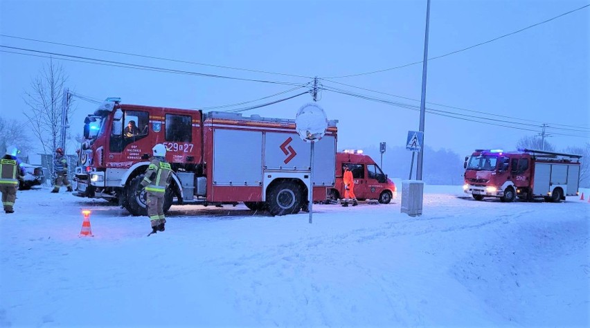 Wypadek w Błogocicach