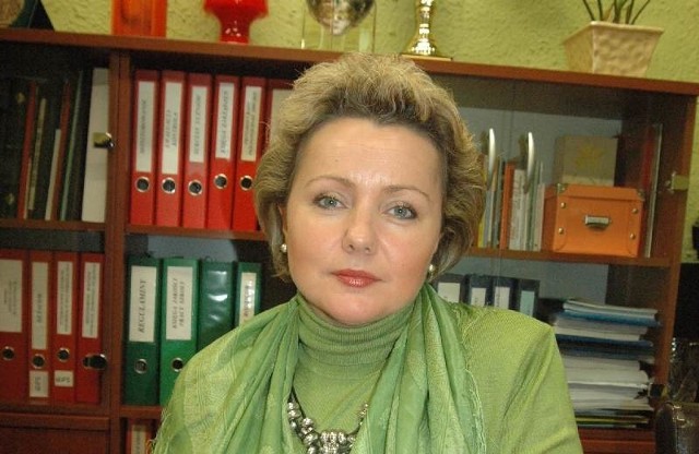 Bożena Kowalczykowska, dyr. I LO
