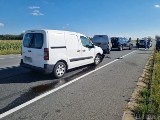 Wypadek w Rogowie Opolskim. Zderzenie trzech samochodów na drodze krajowej nr 45