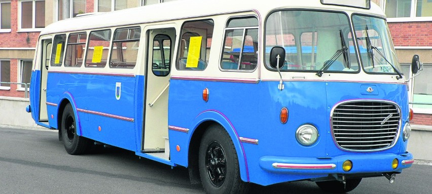 Oryginał, czyli Skoda RTO MEX, autobus w wersji miejskiej....