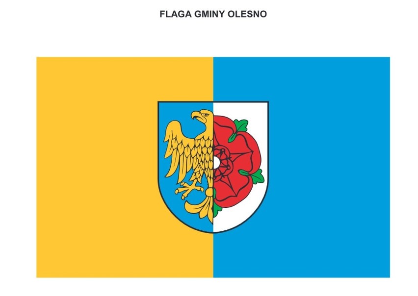 Flaga Olesna