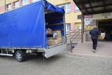 Szpital we Włoszczowie otrzymał wsparcie od wojewody. Przybyły trzy transporty ze sprzętem i środkami ochrony [ZDJĘCIA]