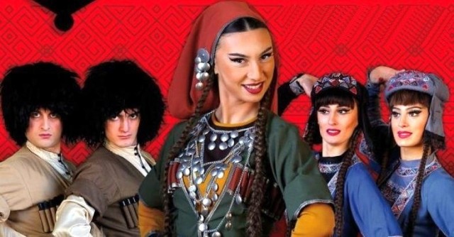 Koncert zespołu Nortebi to będzie spotkanie z tancerzami przybywającymi ze szczytów Kaukazu niczym orły