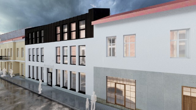 Ulica MB Bolesnej w Limanowej może zyskać nowy budynek, który powstanie w miejscu starej kamienicy