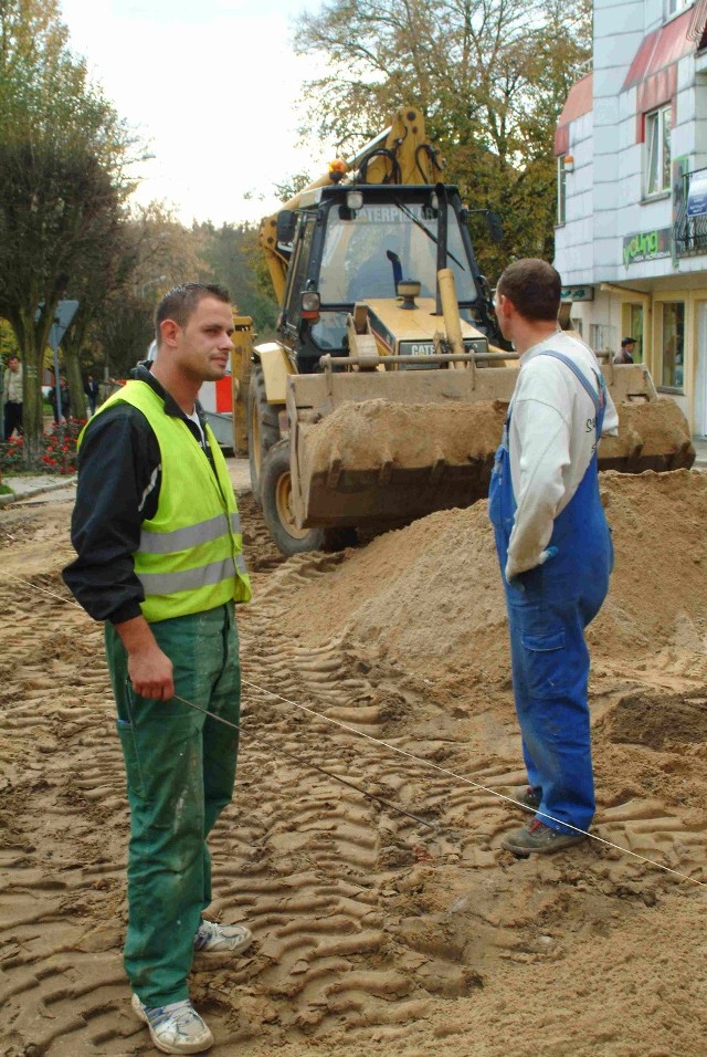 Ulica 5 Marca będzie rozkopana do końca listopada.