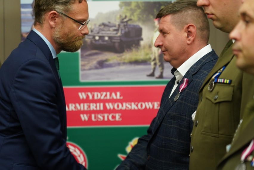 Święto Żandarmerii Wojskowej w Szczecinie. Odznaczono czterdziestu pięciu pracowników i żołnierzy