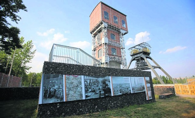 Zabytkowe wieże wyciągowe szybu I i II dawnej kopalni Polska w Świętochłowicach to nieliczne zachowane pamiątki po zakładzie