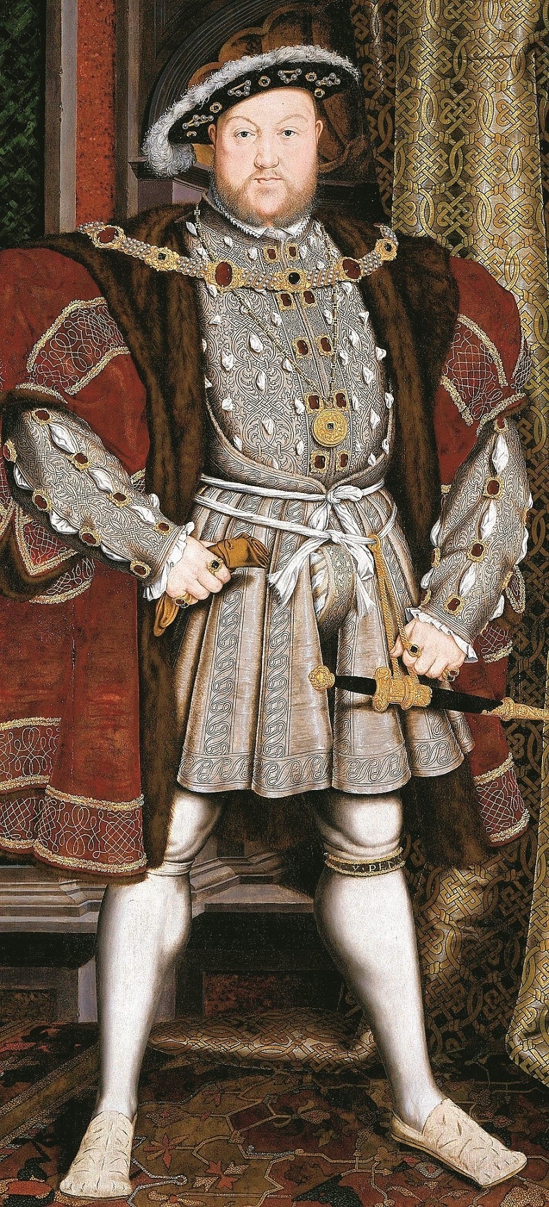 Król Anglii Henryk VIII, którego powierzchownością i...