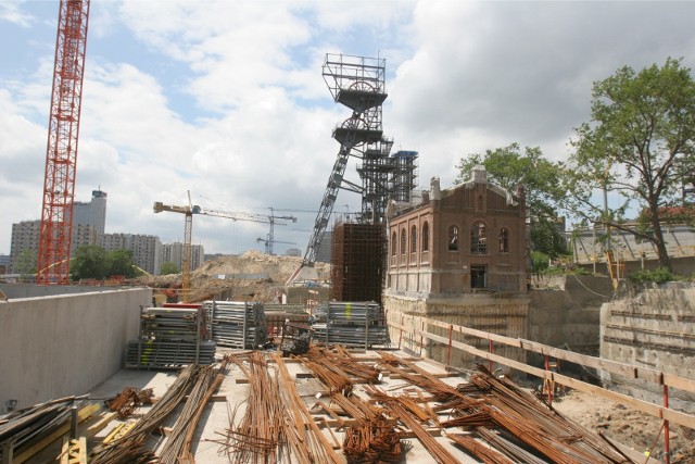 Budowa Muzeum Śląskiego w Katowicach