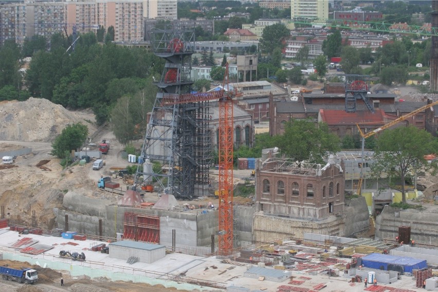 Budowa Muzeum Śląskiego w Katowicach