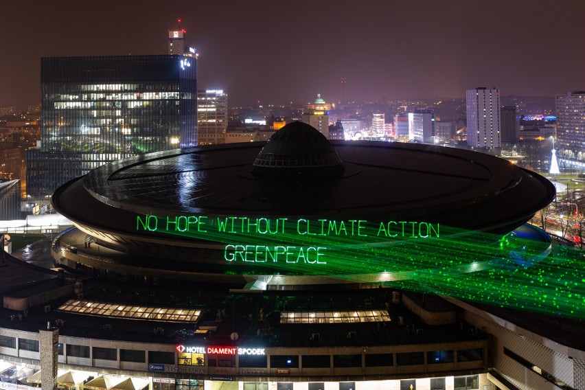 W niedzielę 9 grudnia wieczorem aktywiści Greenpeace...