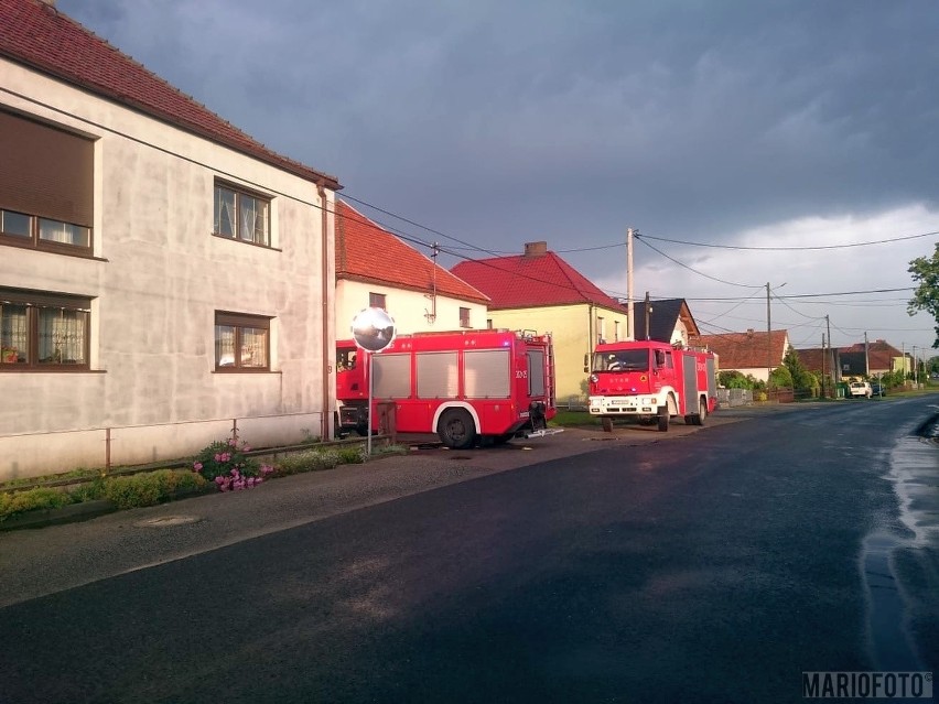 Burze nad Opolszczyzną. 30 interwencji strażaków