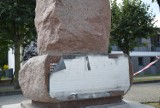 Montaż Pomnika Żołnierzy Wyklętych w Sieradzu [ZDJĘCIA]