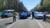 Wypadek ciężarówki na obwodnicy Trójmiasta. Akcja ratunkowa z udziałem śmigłowca
