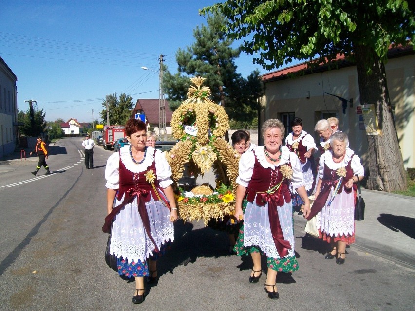 Dożynki powiatowe w Dąbrowie Zielonej