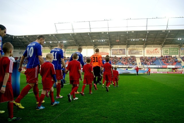 Piast po raz kolejny rozegrał bardzo dobry mecz.