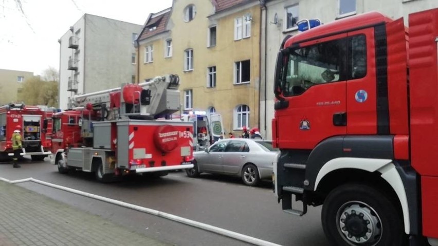 W jednym z mieszkań budynku wielorodzinnego przy ul. 1 Maja...