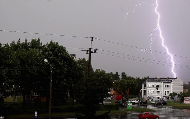 Tak było w poniedziałek w Zgierzu.