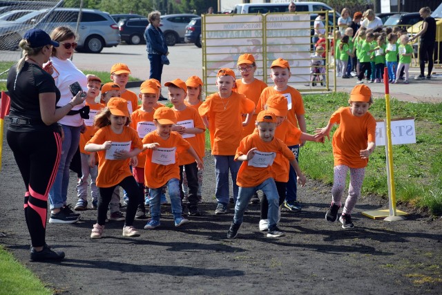 Sprintem do maratonu. Akcja miasteckich przedszkolaków