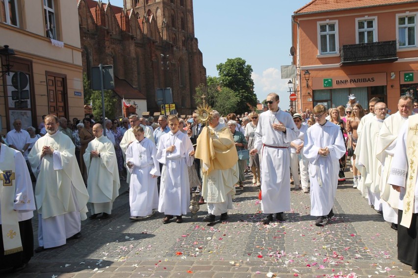 Tak było na procesji eucharystycznej 2023 w Chełmnie