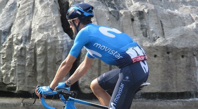 Hiszpan Alejandro Valverde to mistrz świata z 2018 roku