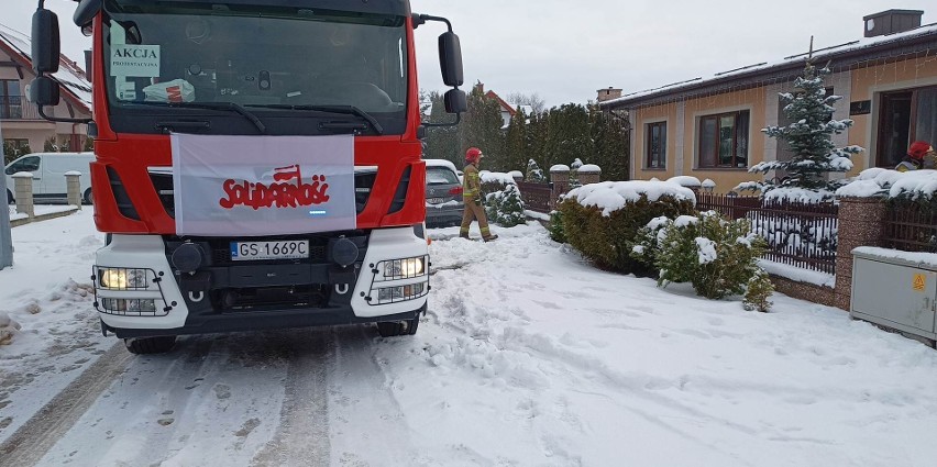 Pożar kuchni w domku jednorodzinnym w Jezierzycach