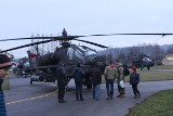 Wojskowe śmigłowce nad Kielcami. Amerykańscy żołnierze lądowali w Masłowie 