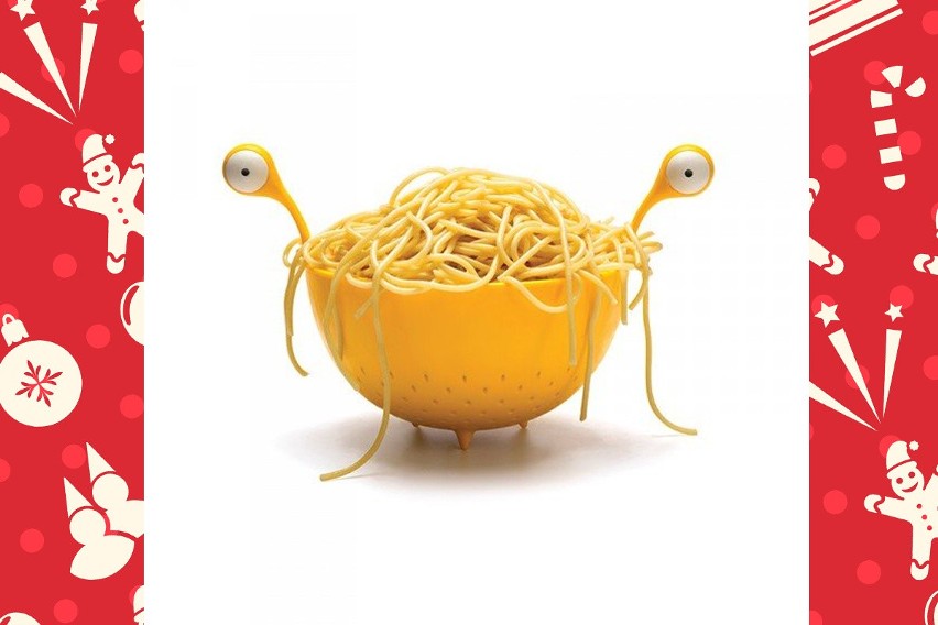 Potwór spaghetti - czyli potworny cedzak do makaronu...