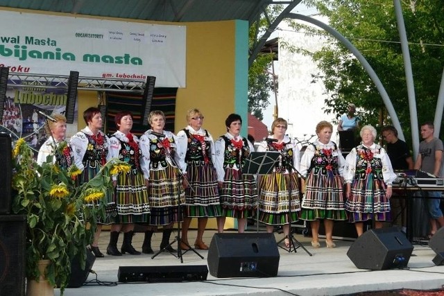 Konkurs ubijania masła w Lubochni [ZDJĘCIA]A na okrasę konkursu były występy