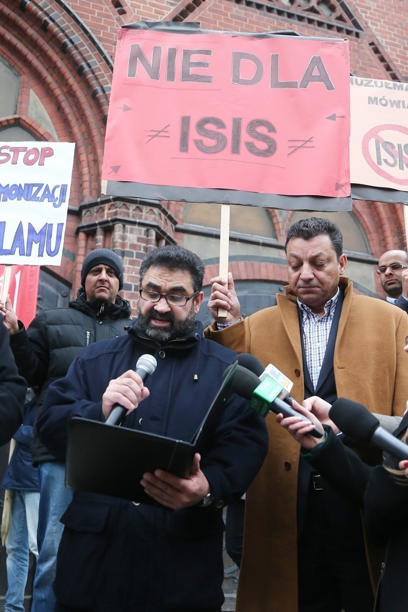 "Nie w naszym imieniu" - muzułmanie we Wrocławiu przeciw terroryzmowi