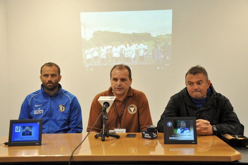 I liga piłkarska: Mirosław Hajdo przedłużył o rok umowę z Garbarnią Kraków [ZDJĘCIA]