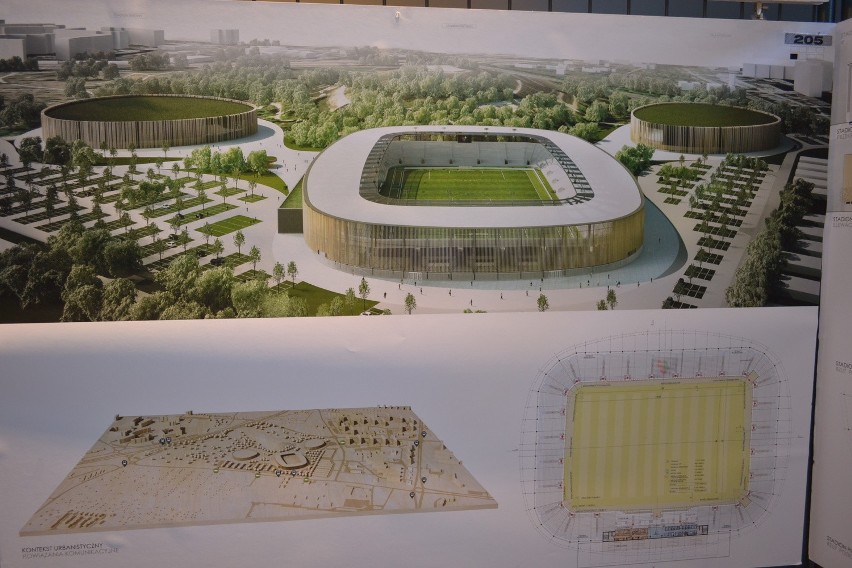 Wizualizacja nowego stadionu Zagłębia Sosnowiec i...