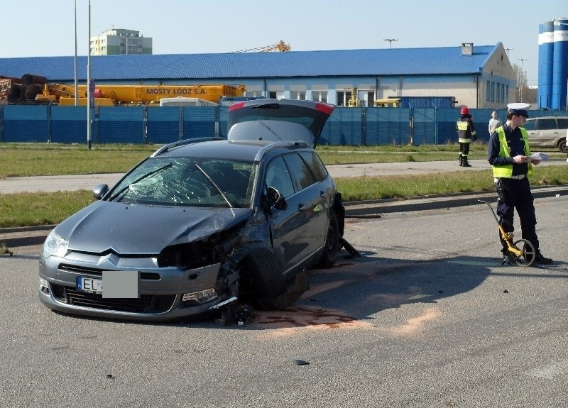 Groźny wypadek na Retkini. 4-letnia dziewczynka w szpitalu! [zdjęcia]