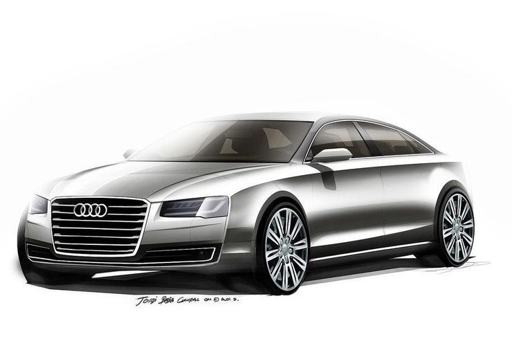 Audi A8 po faceliftingu / Fot. Audi