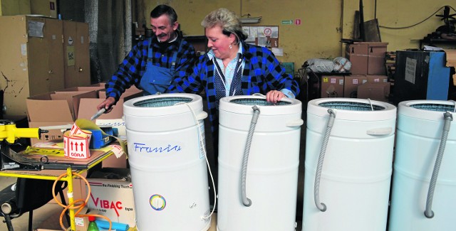 Co miesiąc z myszkowskiego zakładu sprzedawanych jest około 500 sztuk pralki Frania